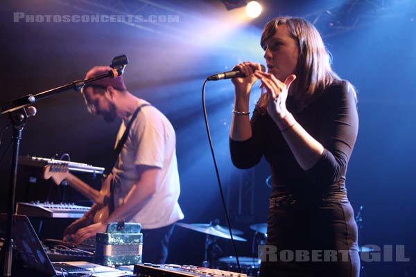 CONQUERING ANIMAL SOUND - 2013-05-02 - PARIS - Point Ephemere - James Scott - Anneke Kampman